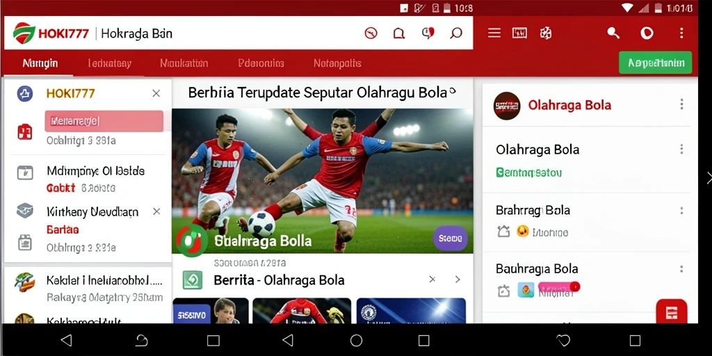 Tampilan antarmuka HOKI777 yang informatif dan mudah digunakan.
