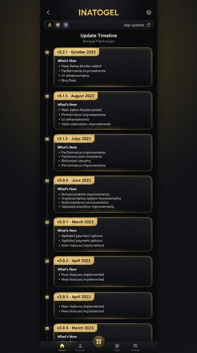 Riwayat Versi inatogel untuk Pengguna Android Indonesia